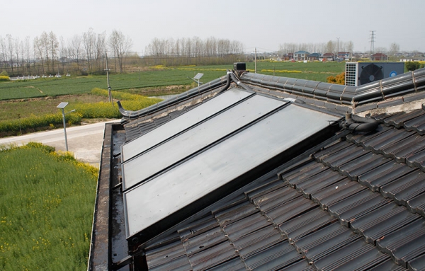 高邮南茶太阳能+空气源热泵三联供系统项目